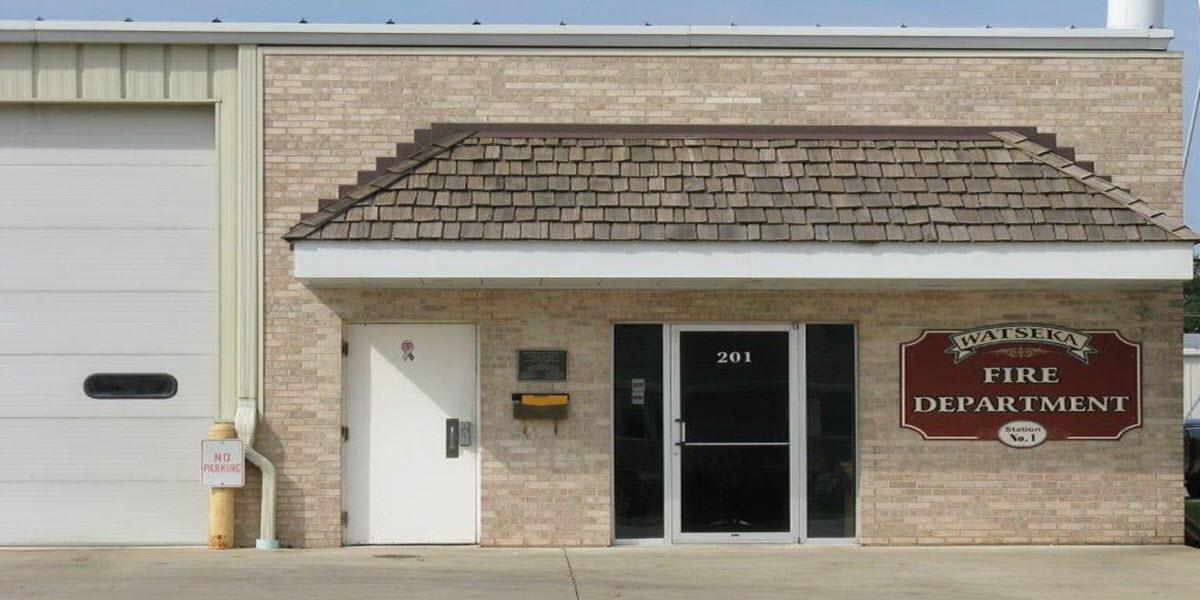 front of the fire department